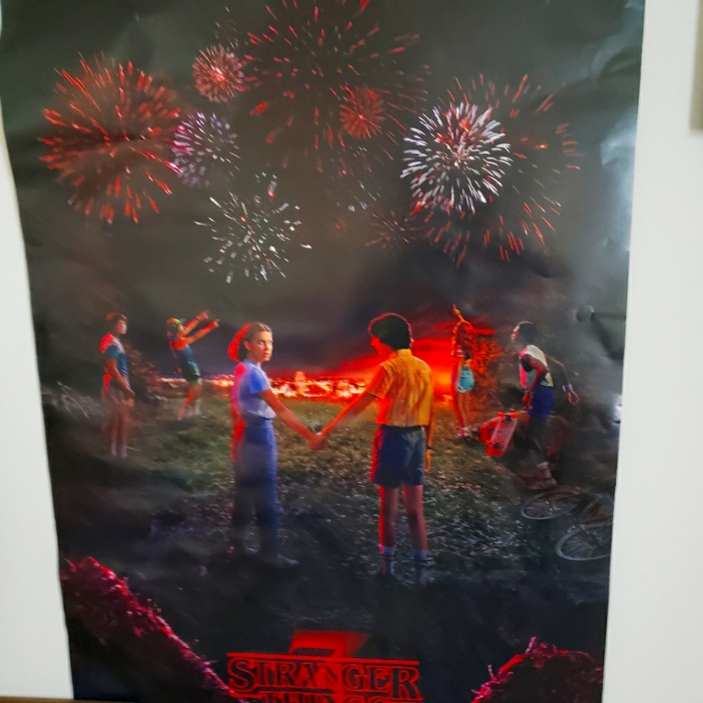Stranger thing 3 poster